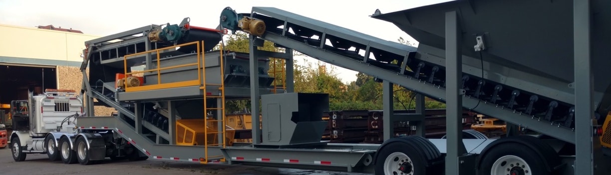 Trailer Mounted Portable Pugmill System